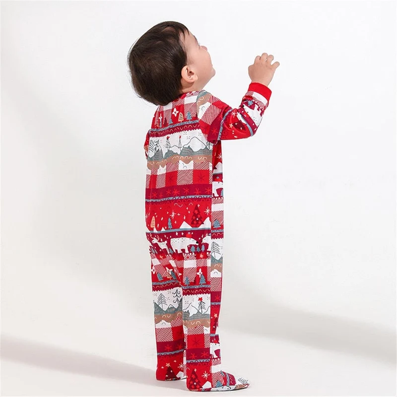 Pyjama Christmas Family