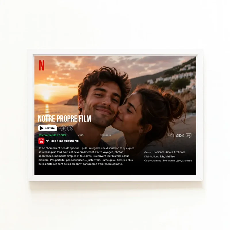 Affiche personnalisée - Notre propre film