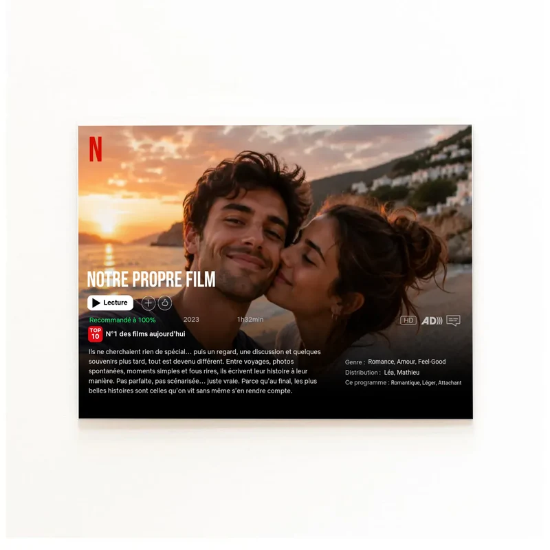 Affiche personnalisée - Notre propre film