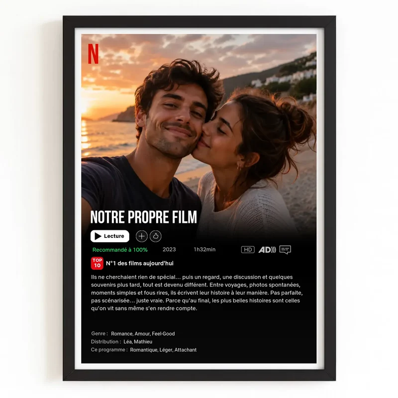 Affiche personnalisée - Notre propre film