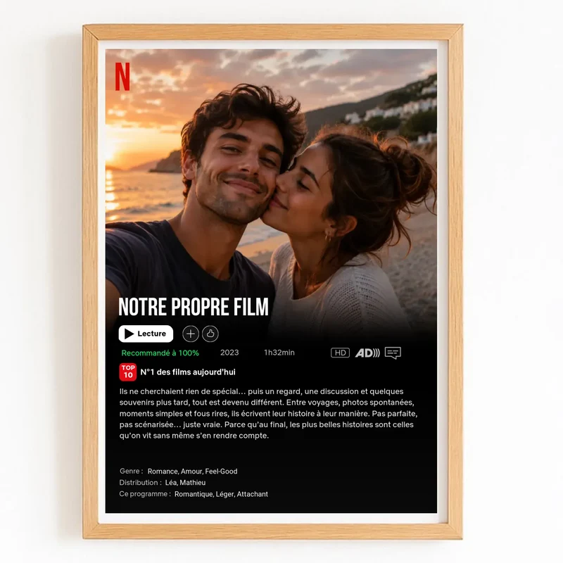 Affiche personnalisée - Notre propre film