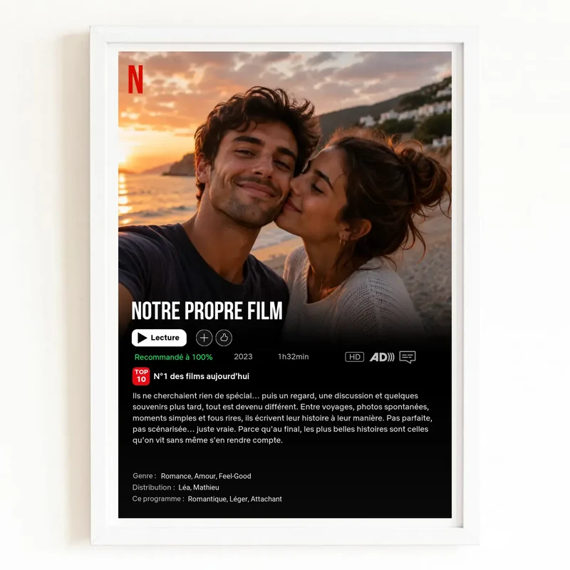 Affiche personnalisée - Notre propre film