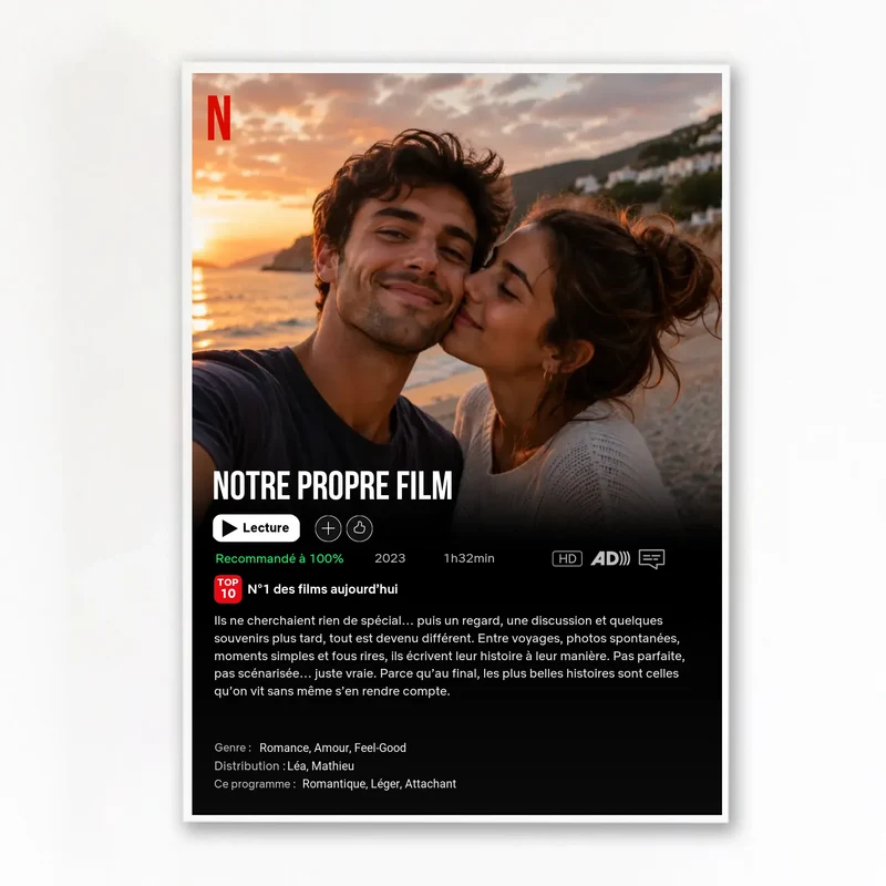 Affiche personnalisée - Notre propre film