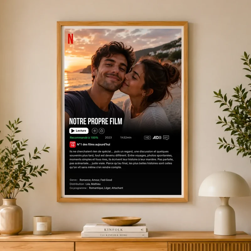 Affiche personnalisée - Notre propre film