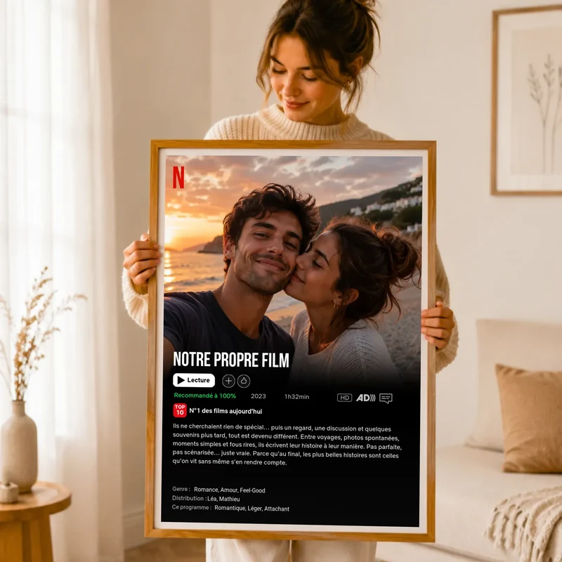 Affiche personnalisée - Notre propre film