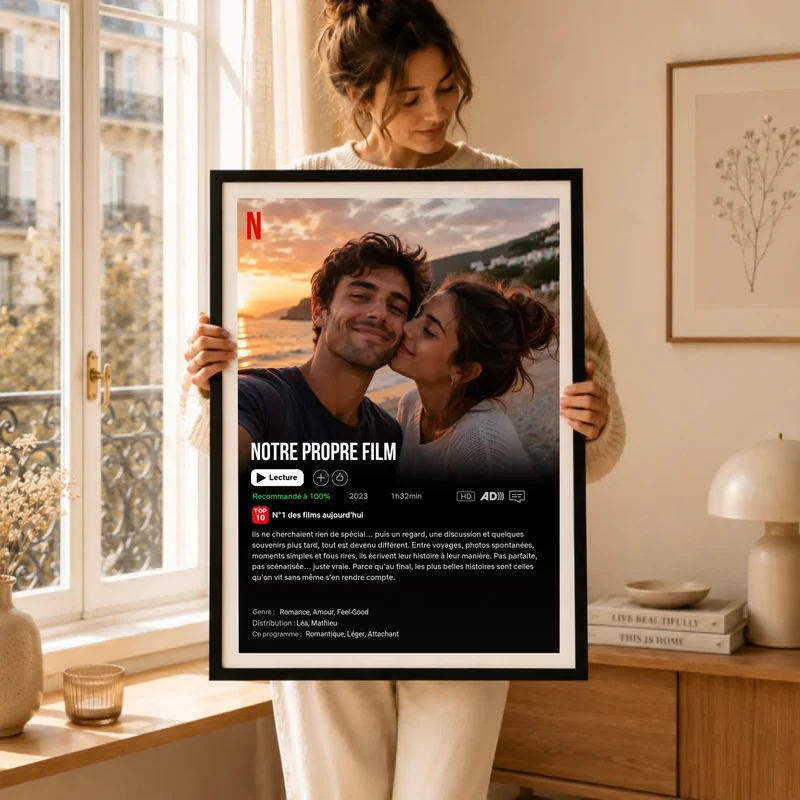 Affiche personnalisée - Notre propre film