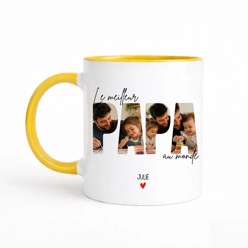Mug Personnalisé - Le meilleur papa du monde