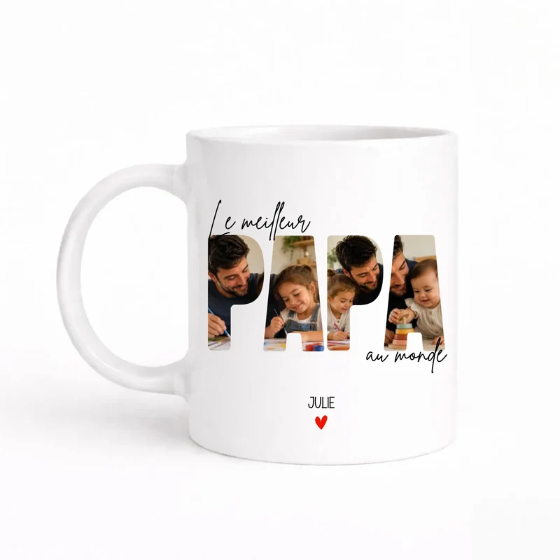Mug Personnalisé - Le meilleur papa du monde