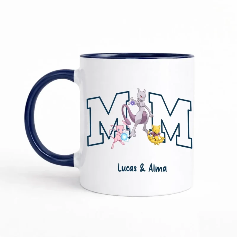 Mug Personnalisé - Maman et ses monstres