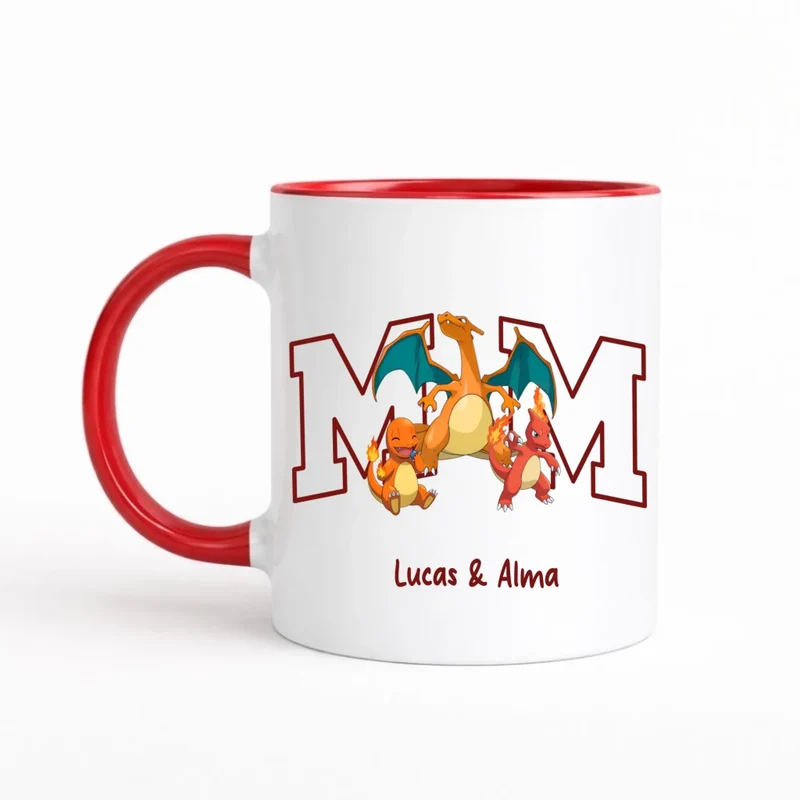 Mug Personnalisé - Maman et ses monstres