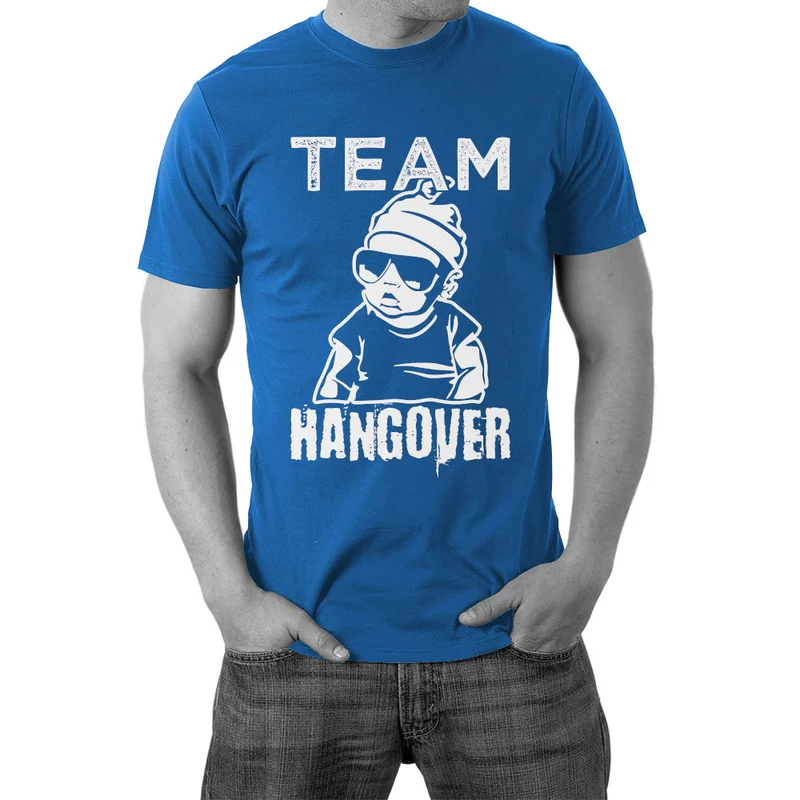 JGA T-Shirts Team Hangover Shirt Letzte Nacht im Wolfsrudel Junggesellenabschied