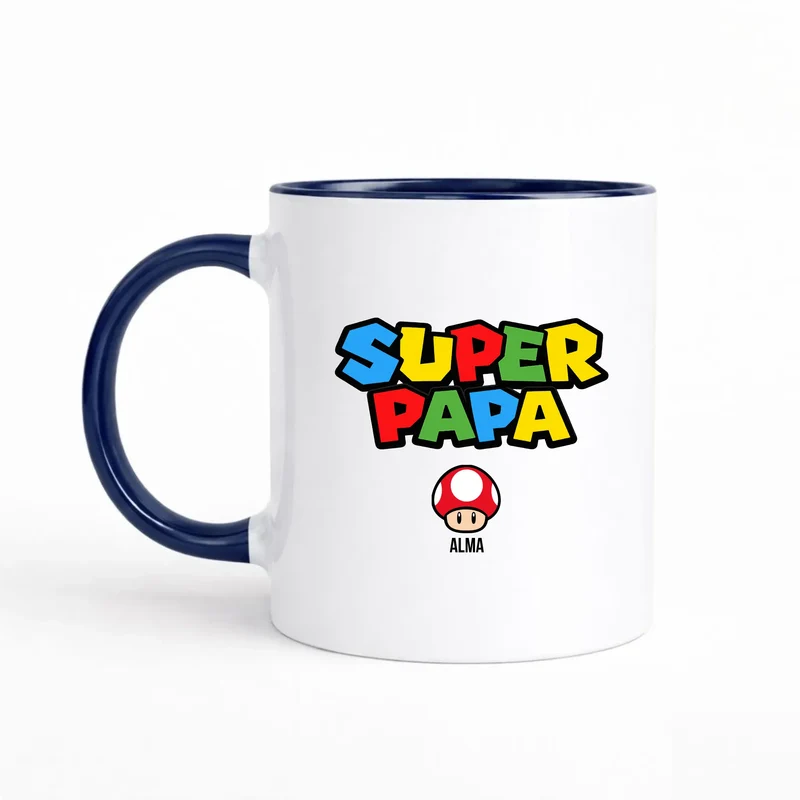 Mug Super Papa Personnalisé