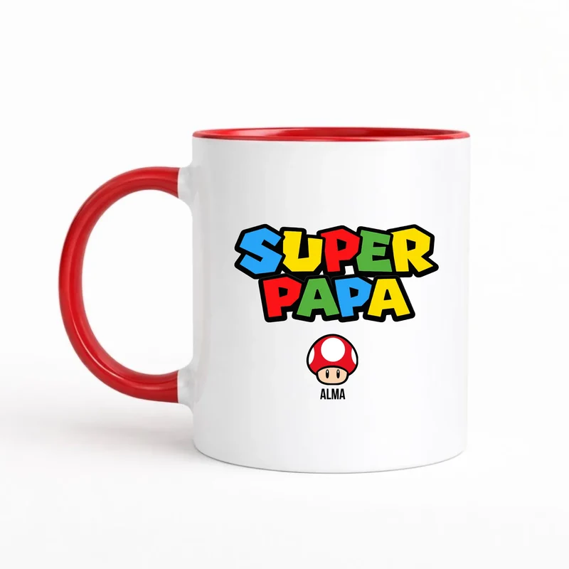 Mug Super Papa Personnalisé