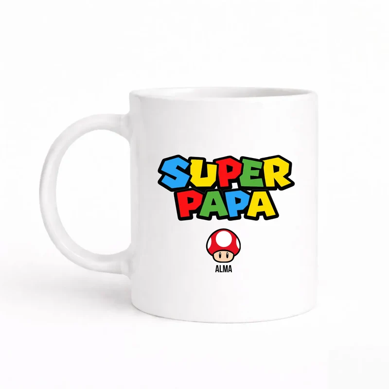 Mug Super Papa Personnalisé