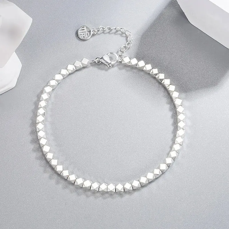 Beste Freunde Armband Silber