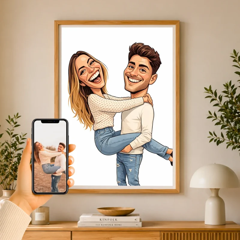 Affiche Personnalisée - Caricature