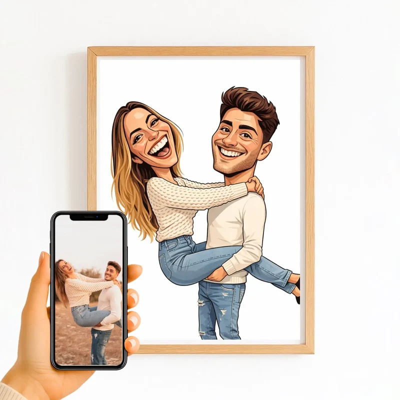 Affiche Personnalisée - Caricature