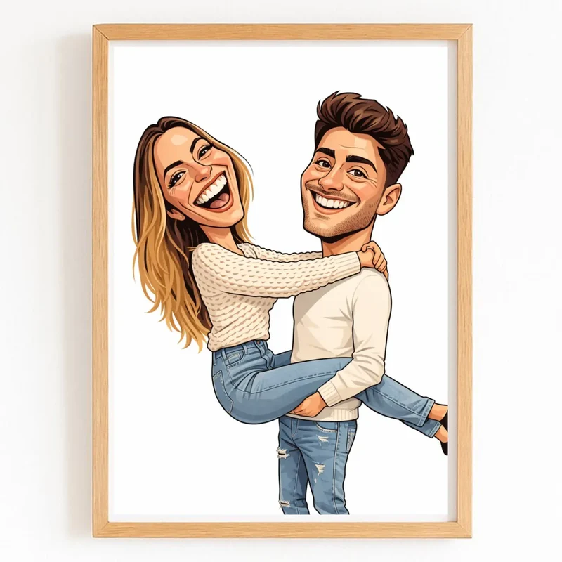 Affiche Personnalisée - Caricature