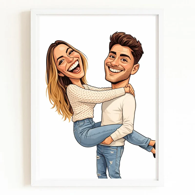 Affiche Personnalisée - Caricature