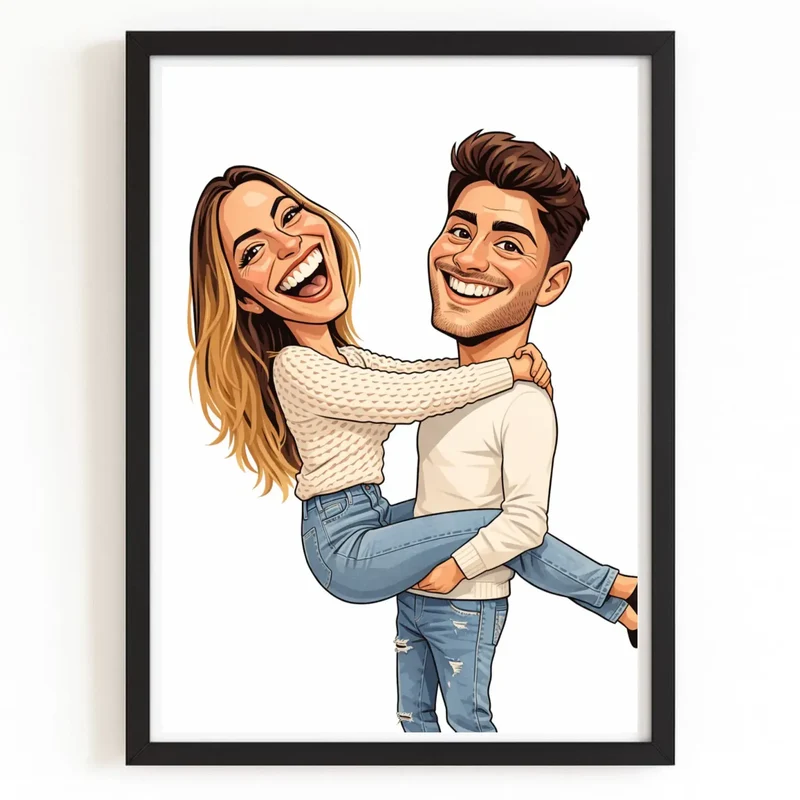 Affiche Personnalisée - Caricature