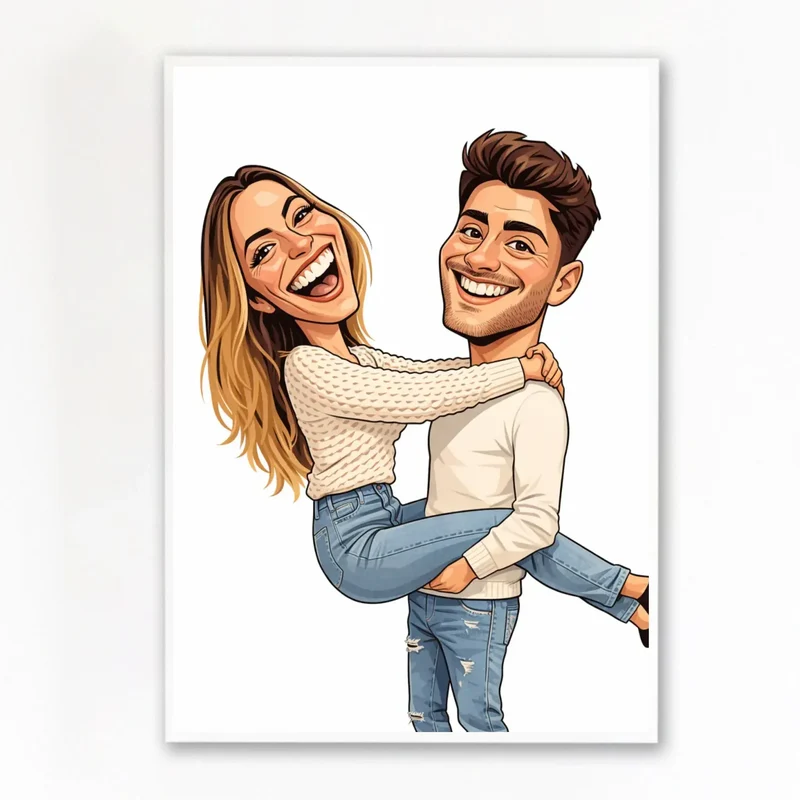Affiche Personnalisée - Caricature