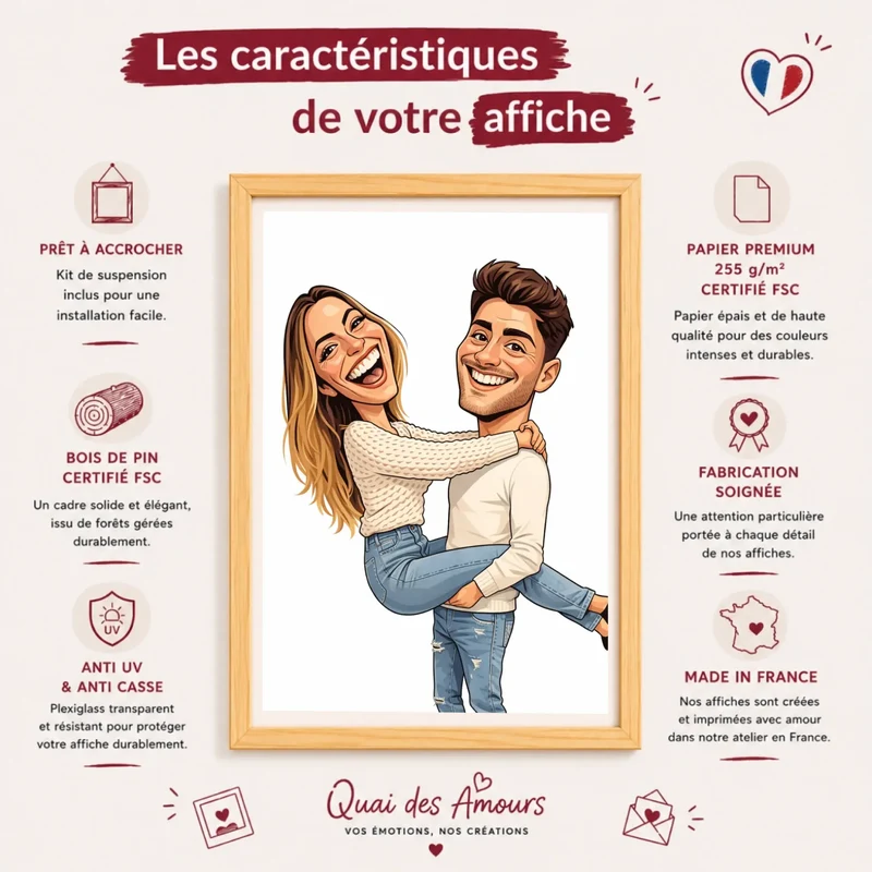 Affiche Personnalisée - Caricature