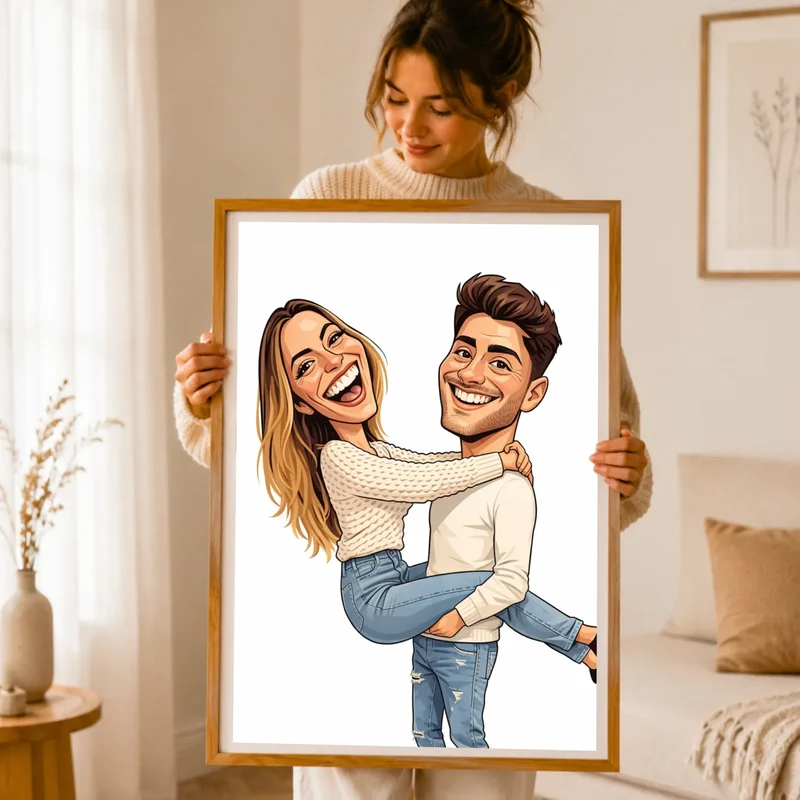Affiche Personnalisée - Caricature