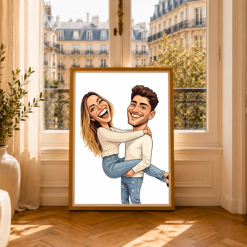 Affiche Personnalisée - Caricature