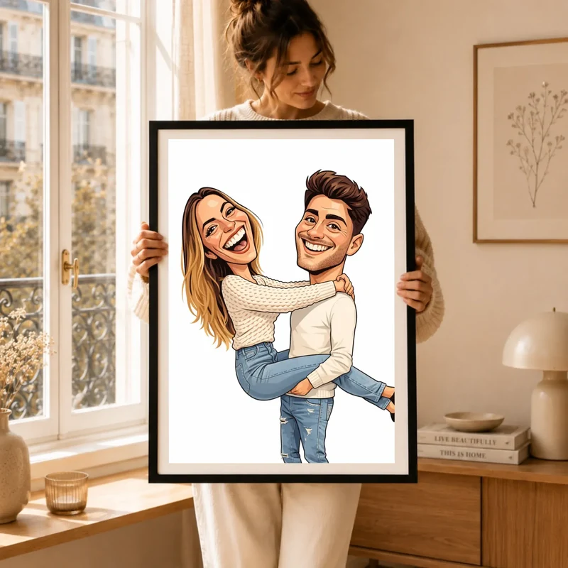 Affiche Personnalisée - Caricature