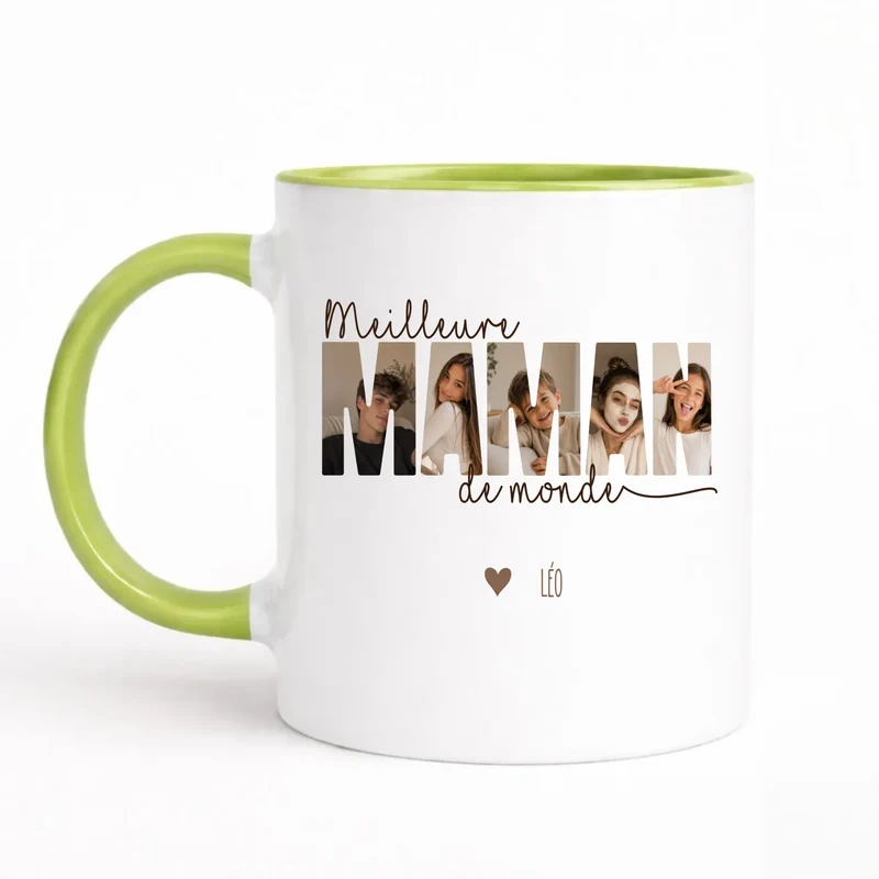 Mug personnalisé - meilleure maman du monde