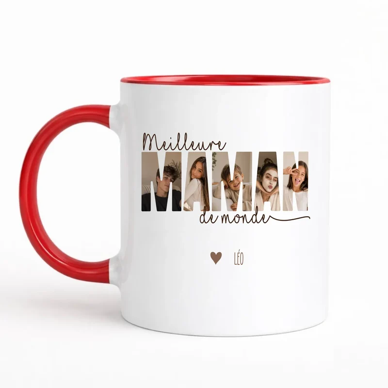 Mug personnalisé - meilleure maman du monde