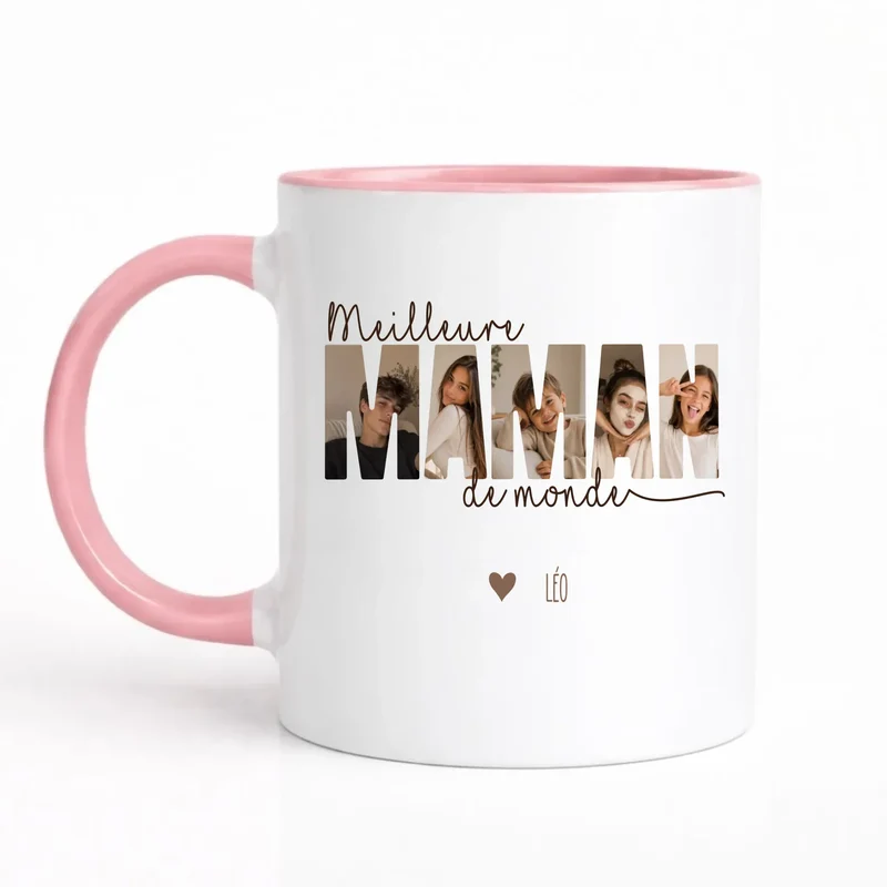 Mug personnalisé - meilleure maman du monde