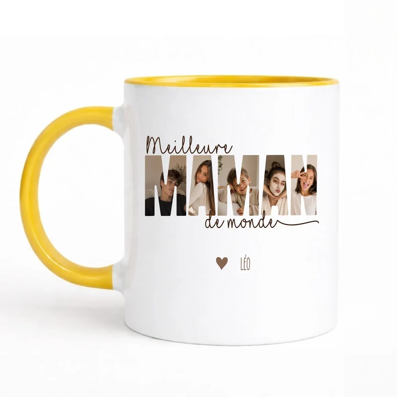 Mug personnalisé - meilleure maman du monde
