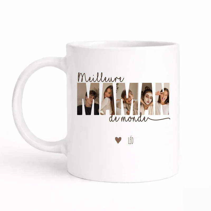 Mug personnalisé - meilleure maman du monde