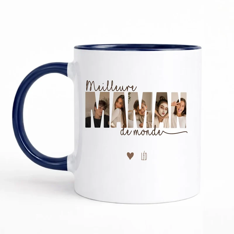 Mug personnalisé - meilleure maman du monde