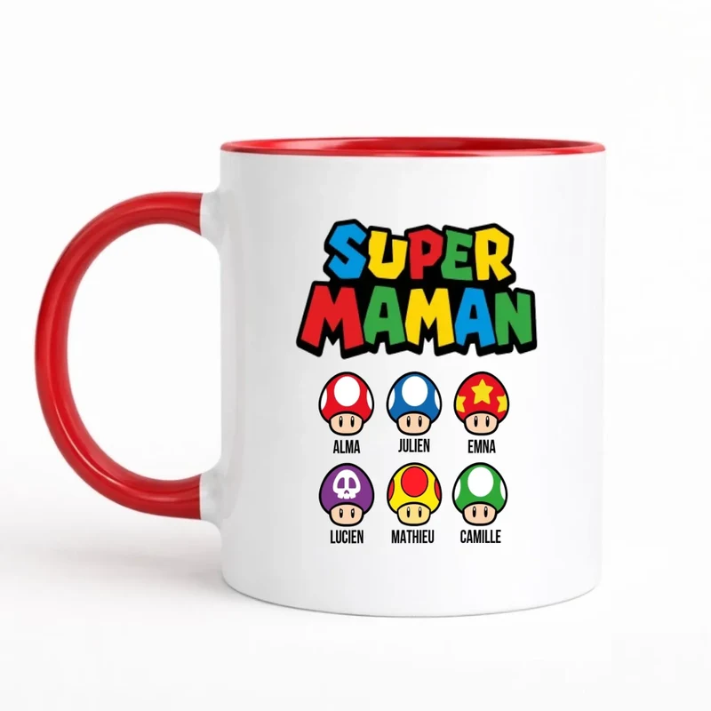 Mug Personnalisé - super maman