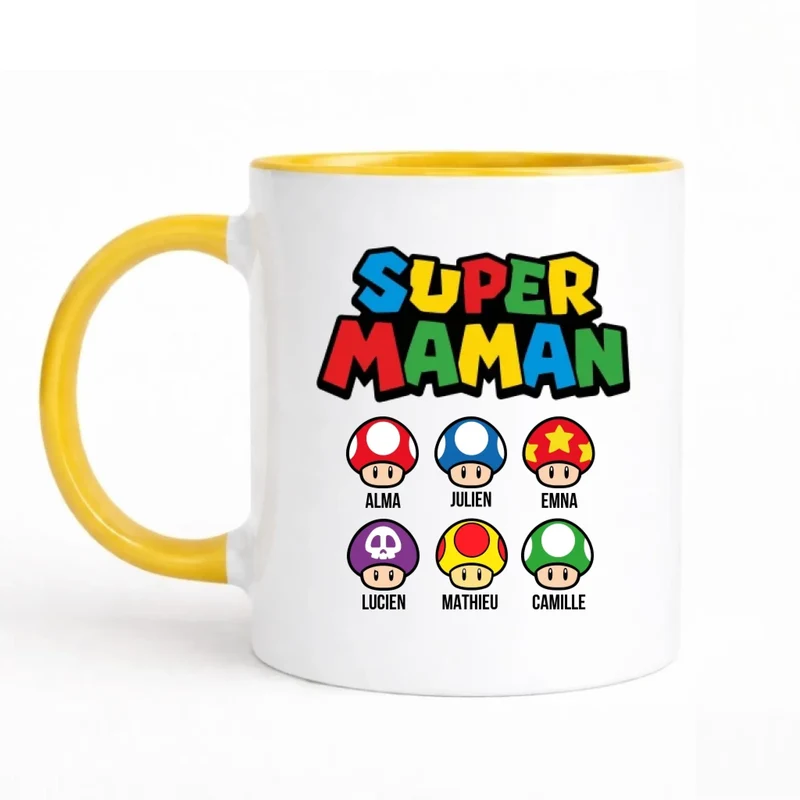 Mug Personnalisé - super maman
