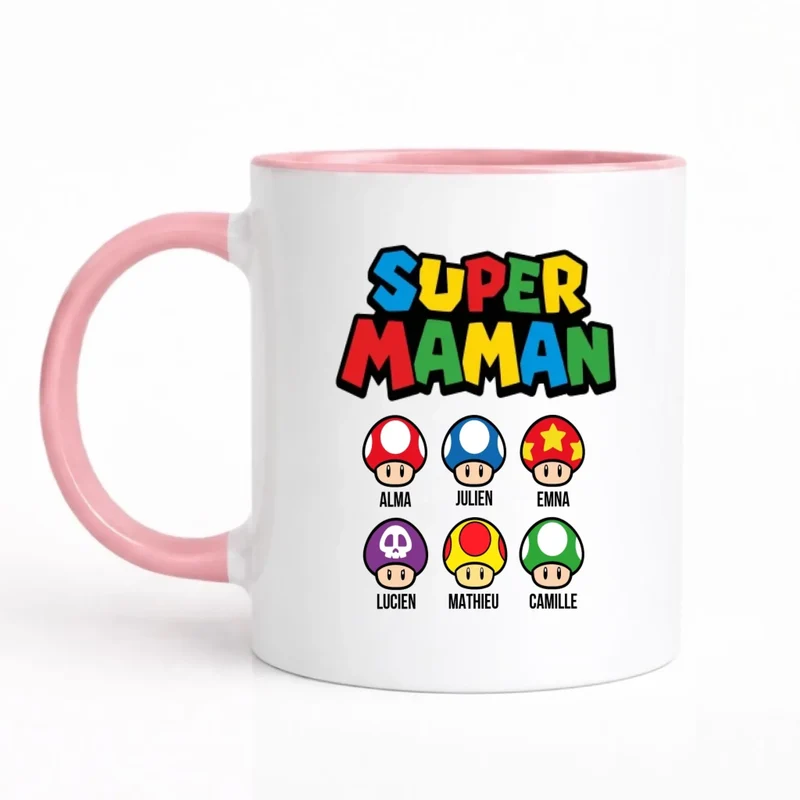 Mug Personnalisé - super maman