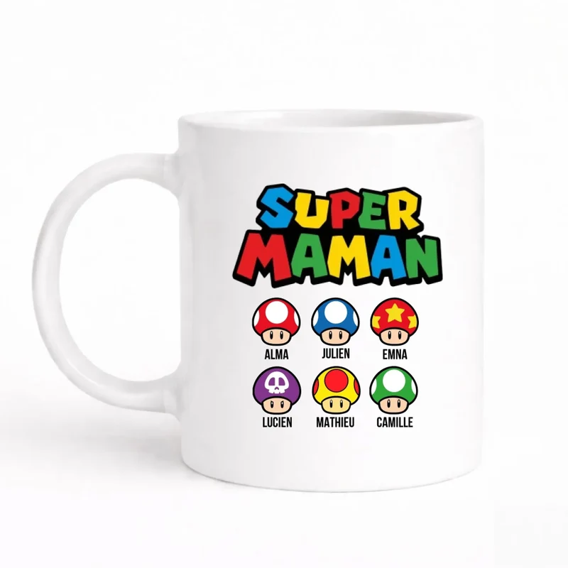 Mug Personnalisé - super maman