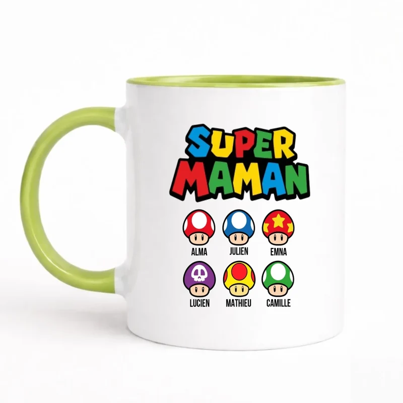 Mug Personnalisé - super maman