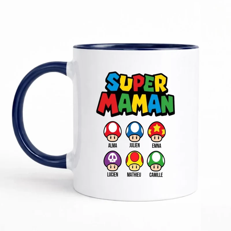 Mug Personnalisé - super maman