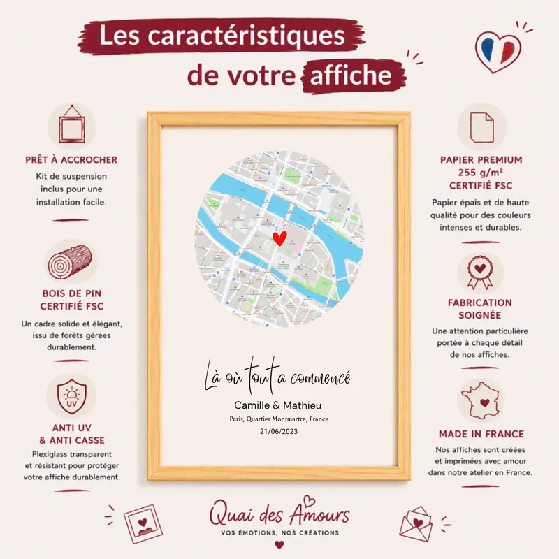 Affiche rencontre personnalisée