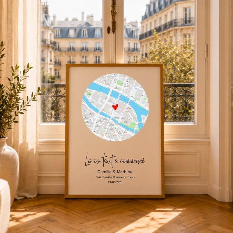 Affiche rencontre personnalisée