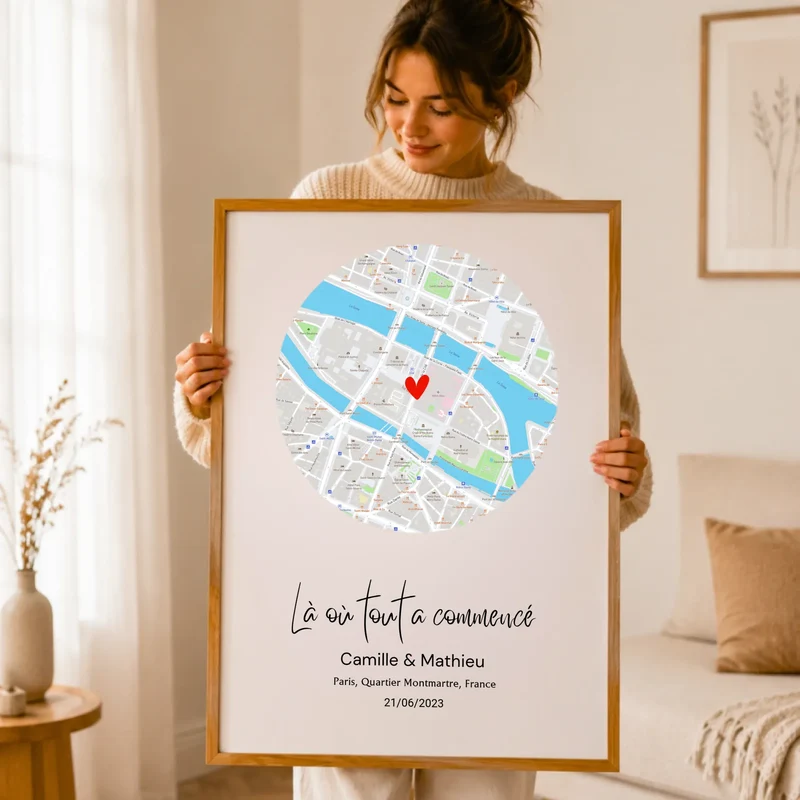 Affiche rencontre personnalisée