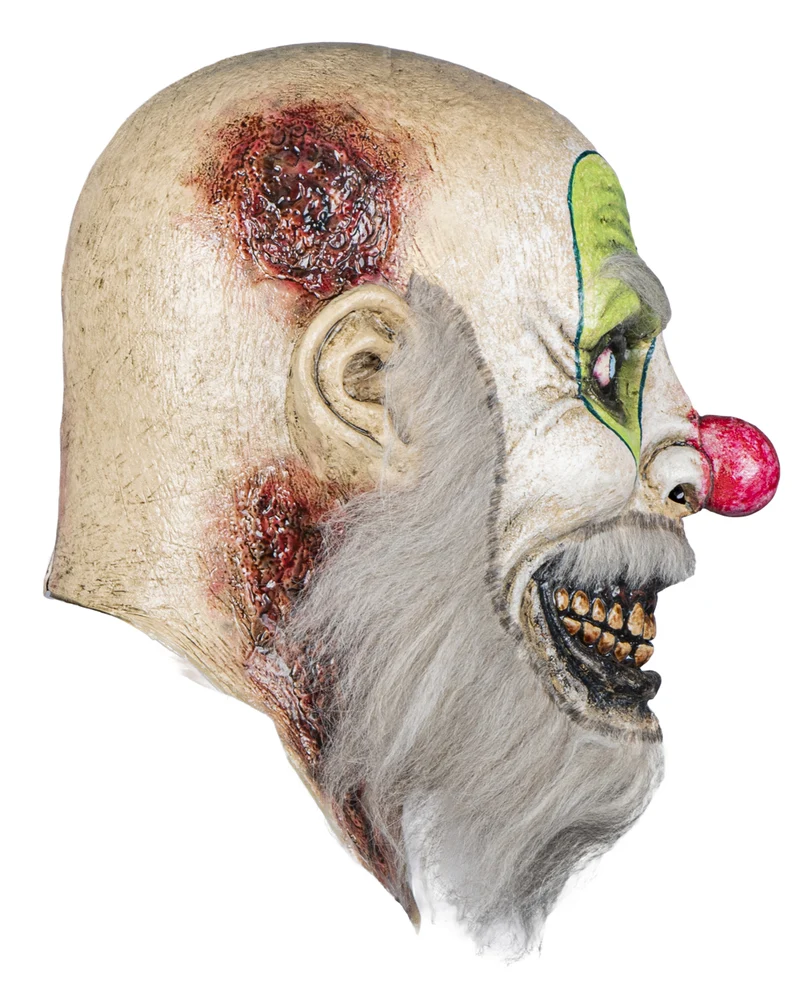 Feurige Napalm Killer-Clown Maske