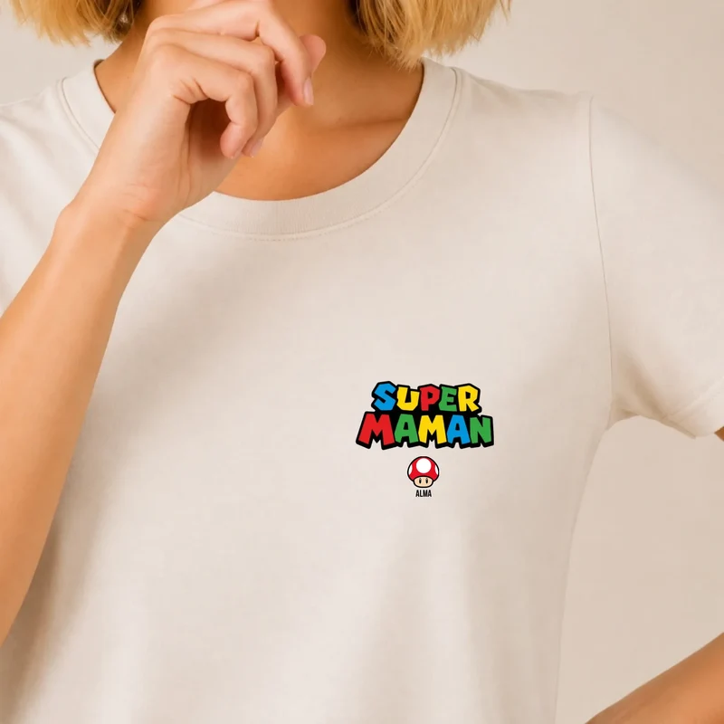 T-shirt super maman