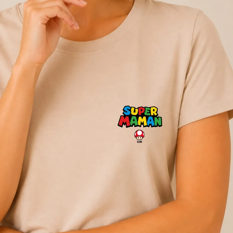 T-shirt super maman