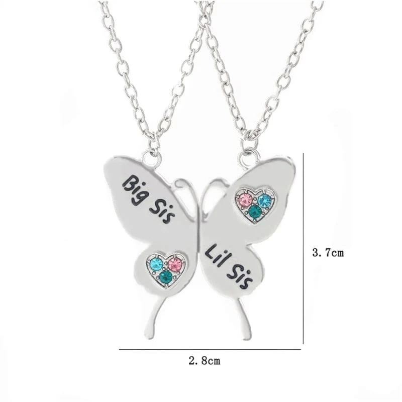 Schmetterling Schwestern kette