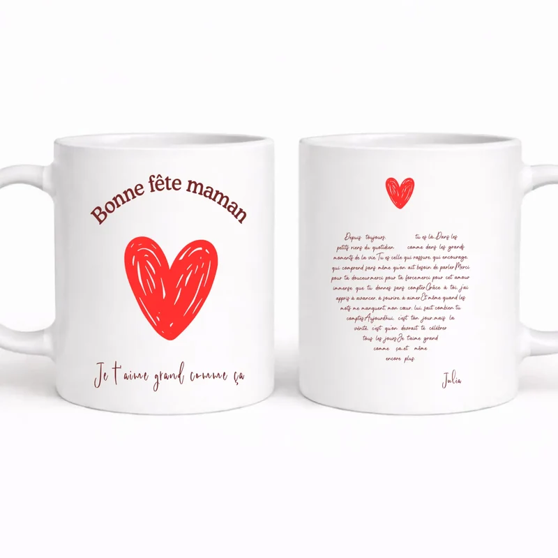Mug bonne fête maman
