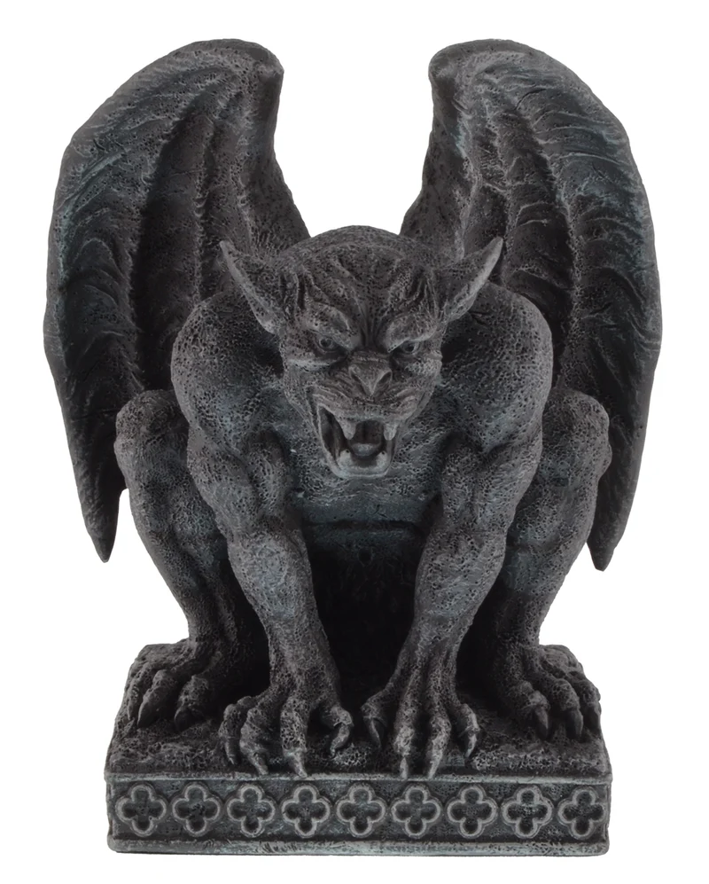 Gothic Gargoyle mit gefletschten Zähnen 15cm